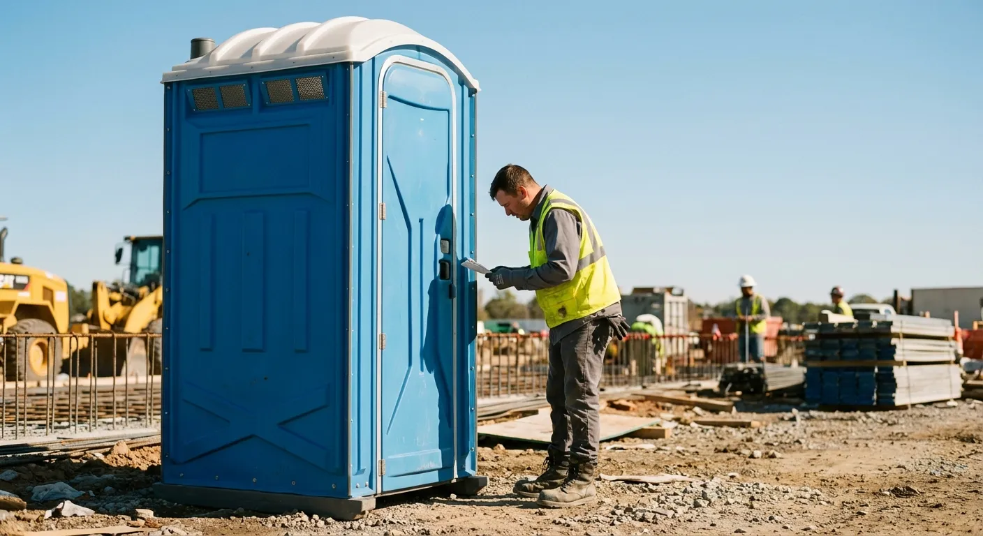 Clean portable restrooms at a special event in Lynchburg, VA