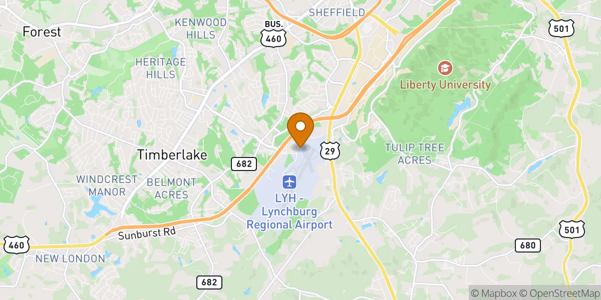 neighborhood map neighborhood map in Lynchburg, VA