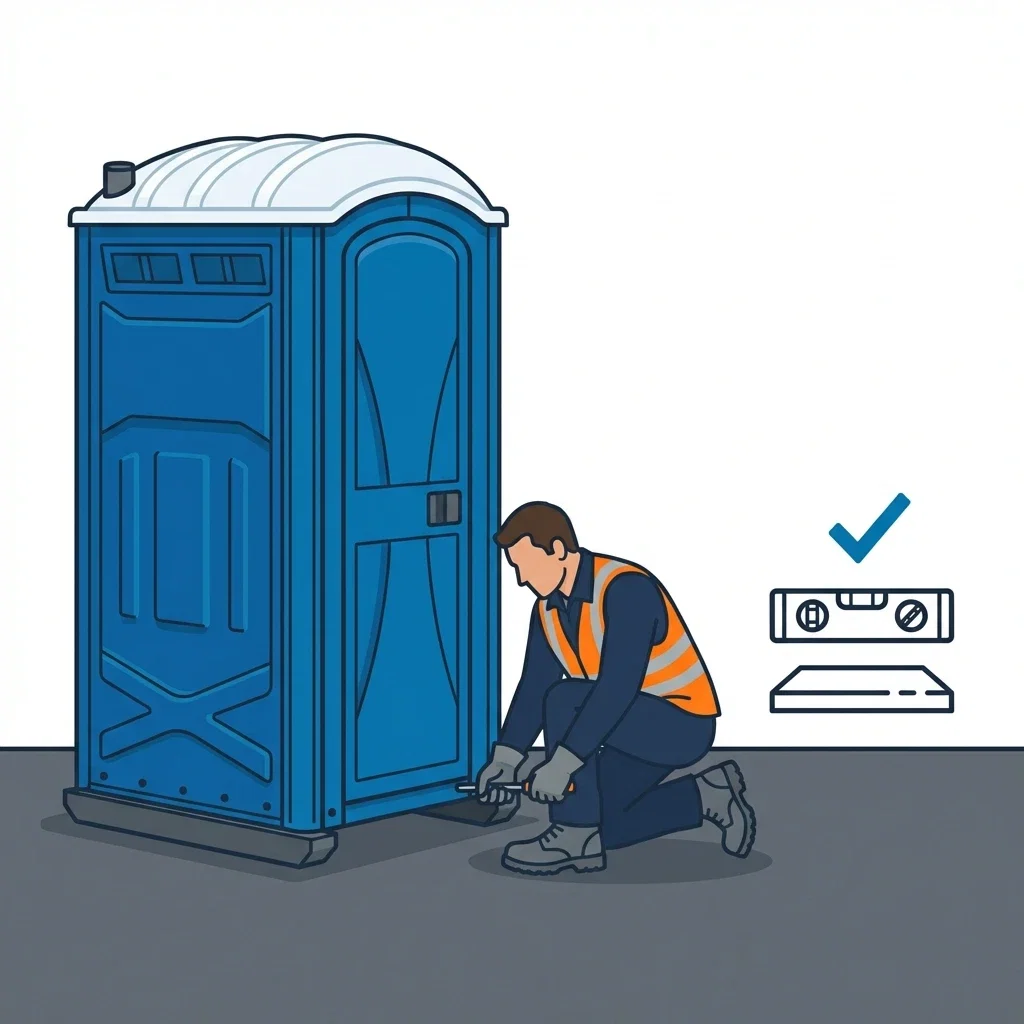 Infographic detailing flat floor entry safety indicators and symptoms in Lynchburg, VA